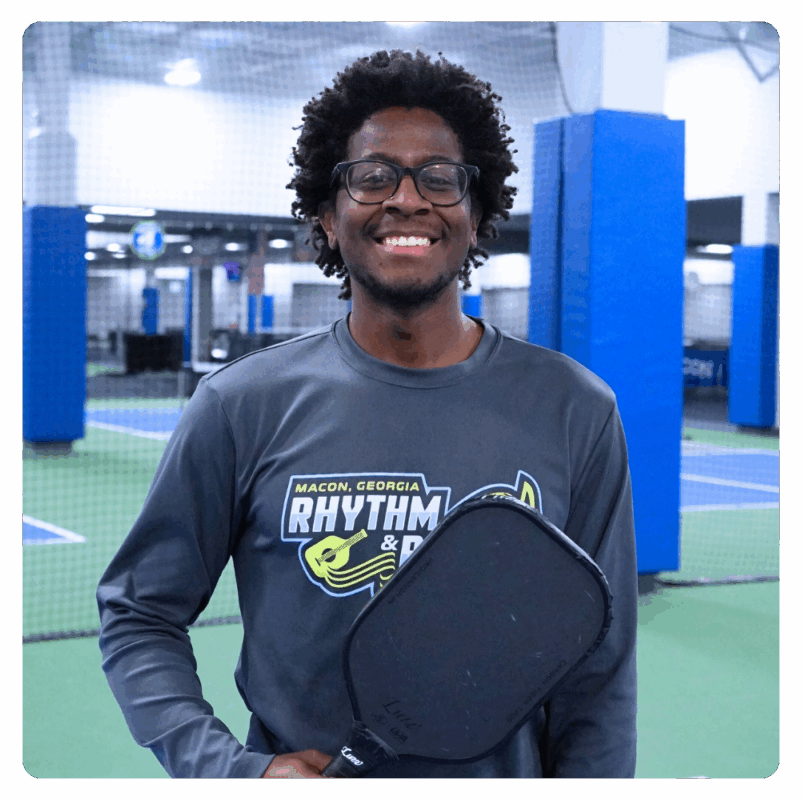 Hunter Buafo - Rhythm and Rally Macon Pickleball Coach