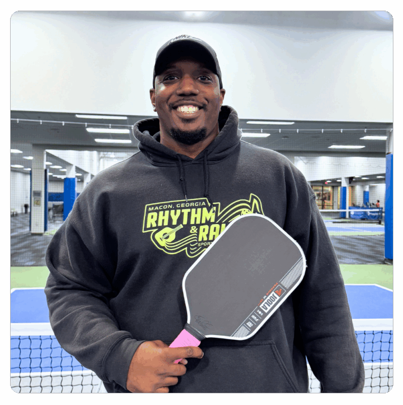 Gary Jones (GJ) Macon Rhythm and Rally Pickleball Coach